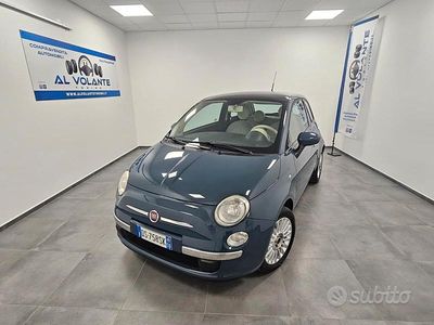 Usata Fiat 500 Lounge 69 CV (50 kW) 2008 Blu Berlina