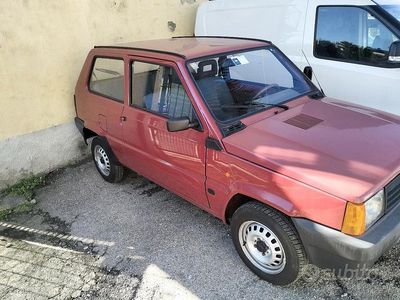 Usata Fiat Panda 2002 Rosso Utilitaria