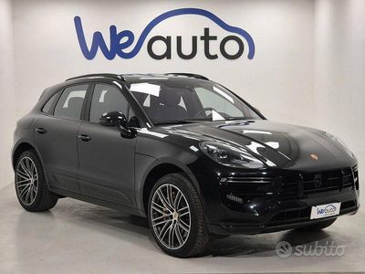 Usata Porsche Macan Turbo 441 CV (324 kW) 2021 Nero SUV