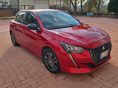 Usata Peugeot 208 Active 101 CV (74 kW) 2022 Rosso Utilitaria