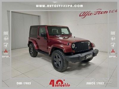 Usata Jeep Wrangler Sahara 177 CV (130 kW) 2009 Bordeaux SUV