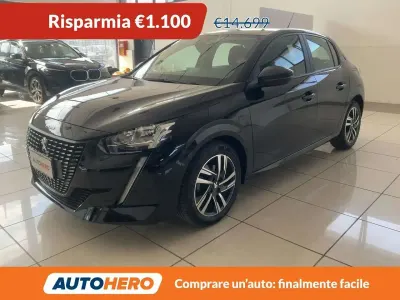 Begagnad Peugeot 208 Active 75 HK (55 kW) 2023 Svart Halvkombi