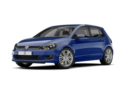 Usata VW Golf VII Highline 116 CV (85 kW) 2017 Blu Berlina
