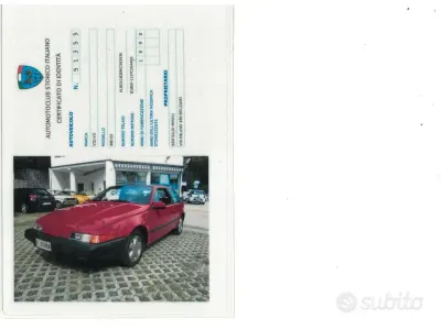 Usata Volvo 480 102 CV (75 kW) 1990 Rosso Coupé