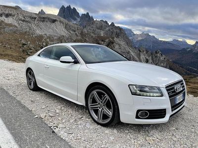 Usata Audi A5 170 CV (125 kW) 2011 Bianco Coupé