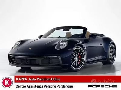 Usata Porsche 911 Carrera 4S Cabriolet 450 CV (330 kW) 2021 Blu Cabrio