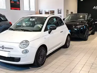Usata Fiat 500 Lounge 69 CV (50 kW) 2010 Bianco Berlina