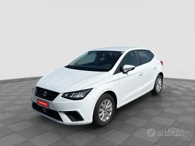 Usata Seat Ibiza Style 80 CV (58 kW) 2022 Bianco nevada Utilitaria