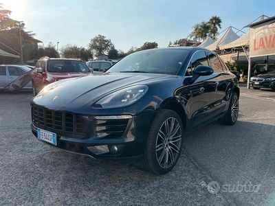 Usata Porsche Macan 250 CV (183 kW) 2016 Blu SUV