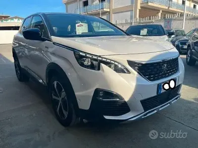 Usata Peugeot 3008 GTi 131 CV (96 kW) 2018 Bianco SUV