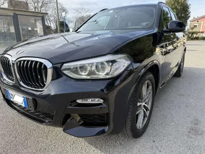 Usata BMW X3 M Sport 190 CV (139 kW) 2018 Blu/azzurro SUV