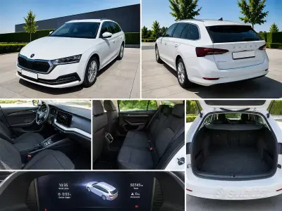 Usata Skoda Octavia G-TEC Ambition 130 CV (95 kW) 2022 Bianco Station wagon