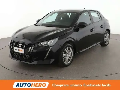 Usata Peugeot 208 Active 101 CV (74 kW) 2021 Nero Utilitaria