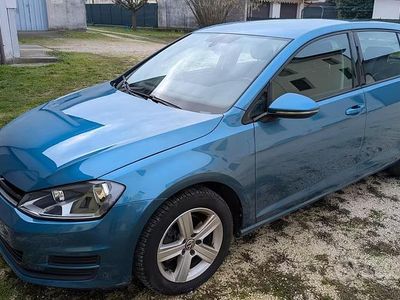 Usata VW Golf VII 105 CV (77 kW) 2014 Blu Berlina