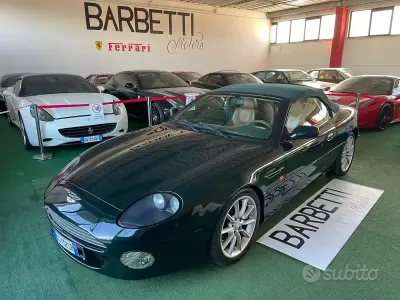 Usata Aston Martin DB7 416 CV (305 kW) 1999 Verde Cabrio