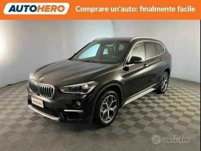 Usata BMW X1 xLine 190 CV (139 kW) 2018 Nero SUV