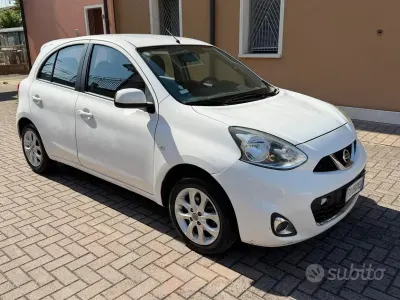 Usata Nissan Micra 80 CV (58 kW) 2015 Bianco Utilitaria