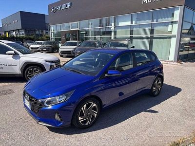 Usata Hyundai i20 84 CV (61 kW) 2023 Blu Utilitaria