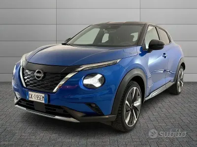 Usata Nissan Juke 94 CV (69 kW) 2022 Blu/azzurro SUV