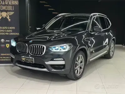 Usata BMW X3 xLine 190 CV (139 kW) 2018 Nero SUV