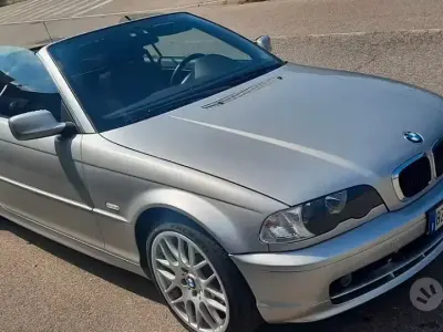 Usata BMW 320 Cabriolet 170 CV (125 kW) 2002 Grigio Cabrio