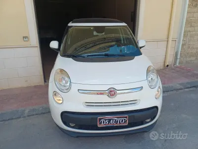 Usata Fiat 500L Lounge 95 CV (69 kW) 2017 Bianco Monovolume