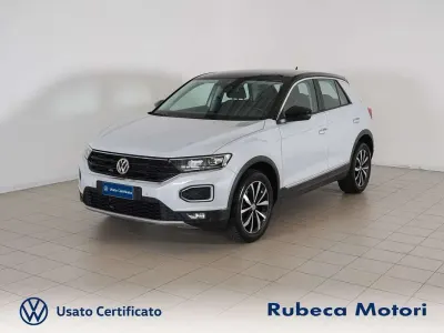 Usata VW T-Roc Style 116 CV (85 kW) 2018 Bianco SUV