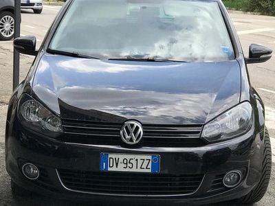 Usata VW Golf VI Highline 122 CV (89 kW) 2009 Nero Utilitaria