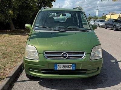 Usata Opel Agila 58 CV (42 kW) 2003 Verde Utilitaria