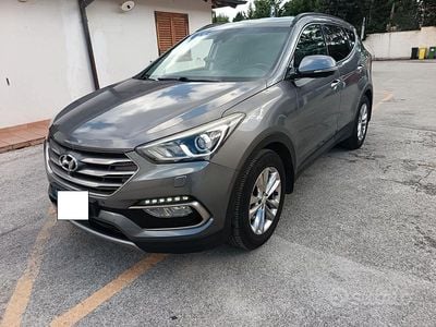 Usata Hyundai Santa Fe 200 CV (147 kW) 2016 Grigio SUV