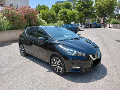 Usata Nissan Micra N-Connecta 90 CV (66 kW) 2018 Nero Utilitaria