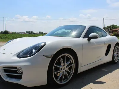 Usata Porsche Cayman 275 CV (202 kW) 2014 Bianco Coupé