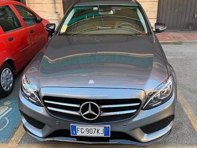 Usata Mercedes C220 Premium 170 CV (125 kW) 2016 Grigio Berlina