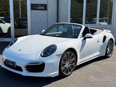 Usata Porsche 991 521 CV (383 kW) 2015 Bianco Cabrio