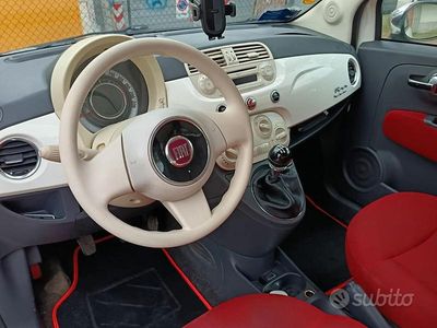 Usata Fiat 500 69 CV (50 kW) 2014 Bianco Berlina