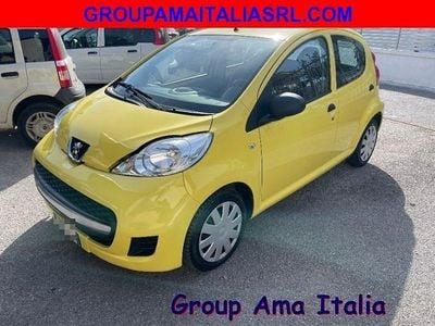 Usata Peugeot 107 Access 68 CV (50 kW) 2009 Giallo Utilitaria