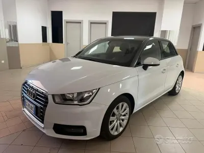 Usata Audi A1 95 CV (69 kW) 2015 Bianco Utilitaria