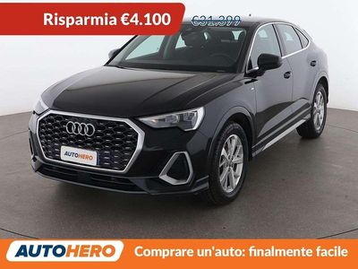 Usata Audi Q3 S-Line 150 CV (110 kW) 2020 Nero SUV