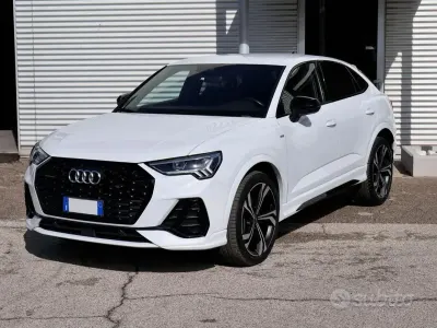 Usata Audi Q3 Sportback Ambiente 200 CV (147 kW) 2022 Bianco SUV