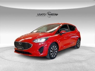 Usata Ford Fiesta Titanium 75 CV (55 kW) 2023 Rosso Berlina