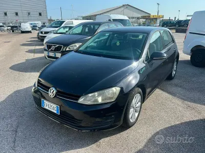 Usata VW Golf VII 105 CV (77 kW) 2014 Nero Berlina