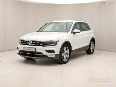 Usata VW Tiguan Executive 150 CV (110 kW) 2017 Bianco SUV