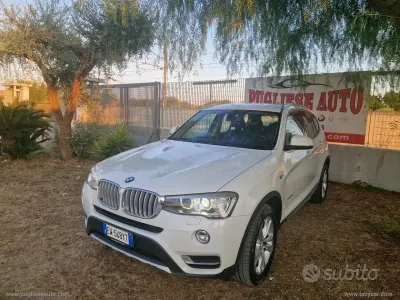 Usata BMW X3 xLine 190 CV (139 kW) 2014 Bianco SUV