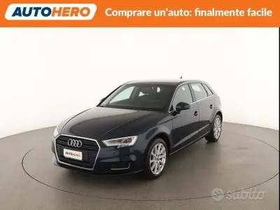 Usata Audi A3 Design 116 CV (85 kW) 2018 Bluazzurro Berlina