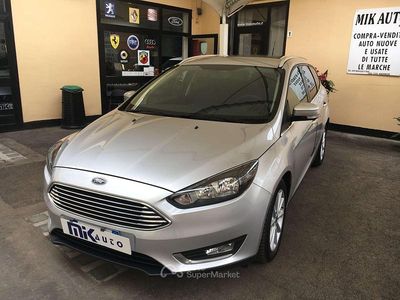 Usata Ford Focus Titanium 125 CV (91 kW) 2017 Argento Station wagon