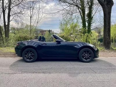 Usata Mazda MX5 131 CV (96 kW) 2017 Nero Cabrio
