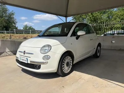 Używany Fiat 500 Lounge 69 KM (50 kW) 2014 Biały Hatchback