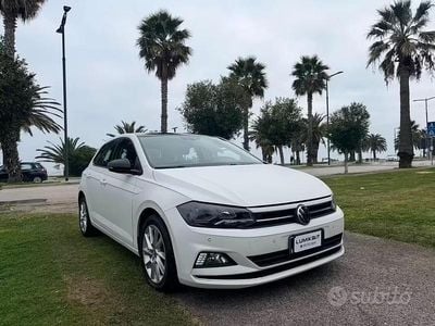 Usata VW Polo Comfortline 80 CV (58 kW) 2019 Bianco Utilitaria