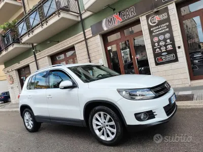 Begagnad VW Tiguan 150 HK (110 kW) 2015 Vit SUV