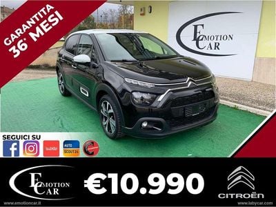 Usata Citroën C3 PureTech 110 CV (80 kW) 2022 Nero Berlina